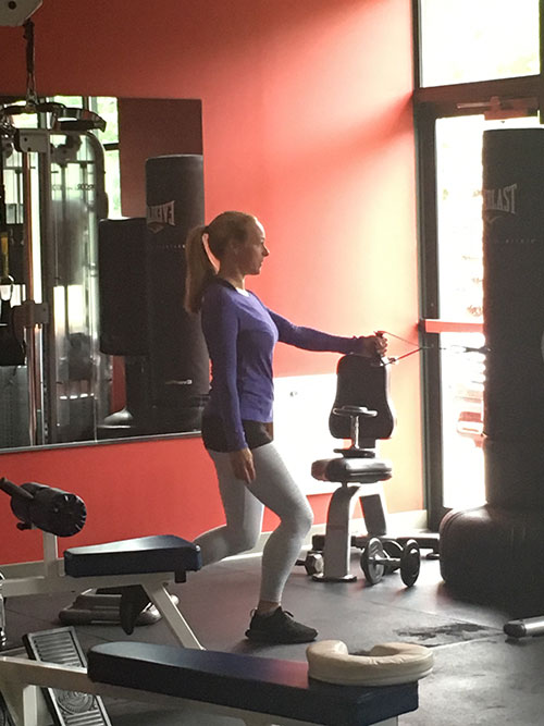 semi-private personal training at Jackie's Gym